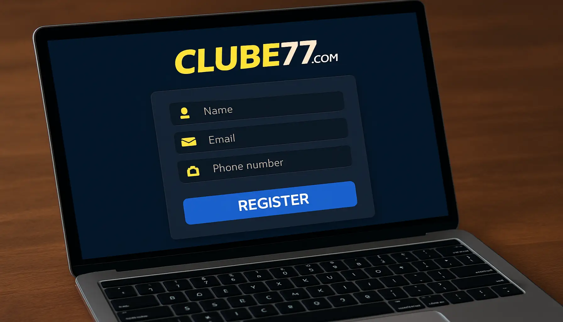 Não Perca tempo, o rRgistro na site CLUBE77.COM